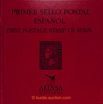 202586 - 1997 SPAIN / FIRST POSTAGE STAMP OF SPAIN 1997 / auction cat