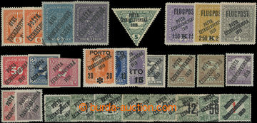 202660 -  FORGERIES / interesting selection of 28 stamps, i.a. Crown 