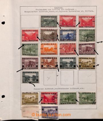 202736 - 1918 [COLLECTIONS]  interesting specialized collection on ca