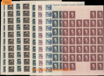 202842 - 1942-1944 Pof.100-101, 116-117, 118-119, kompletní řady 10