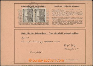 202847 - 1942 COF9 telegraph postal order II. volume - poukázkový t