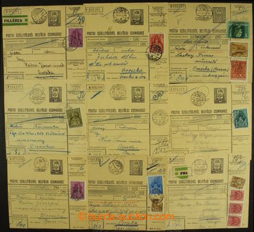 202957 - 1940-1944 SLOVAKIA  selection of 45 pcs of larger parts disp