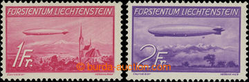 203056 - 1936 Mi.149-150, Zeppelin 1Fr-2Fr; luxusní, kat. 220€