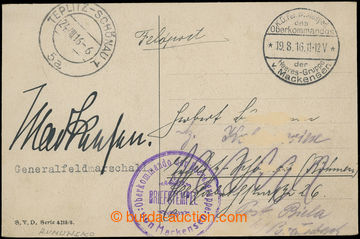 203128 - 1916 MACKENSEN August (1849-1945), Prussian and German soldi