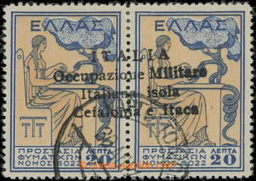 203202 - 1941 KEFALONIA and ITHAKA - Italian occupation, provisional 