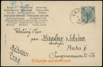 203428 - 1904 VADUZ  pohlednice (Liechtensteinské mince) vyfr. rakou