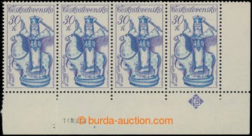 203467 - 1978 Pof.2351ST, Slovenská keramika, dolní rohová 4-pásk