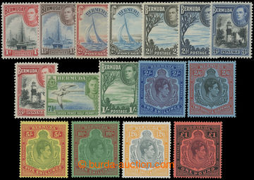 203516 - 1938-1952 SG.110-121, George VI. - Motives; complete long se