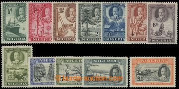 203519 - 1936 SG.34-45, Jiří V. krajinky 1/2-1£; nadstandardn