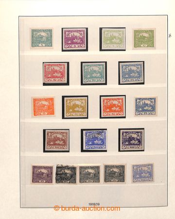 203638 - 1918-1939 [SBÍRKY]  sbírka na zasklených listech v krouž