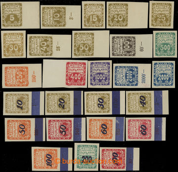 203759 - 1919-1924 Pof.DL1-14, Ornament 5h - 2000h, kompletní série