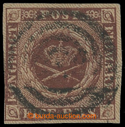 203952 - 1851 Mi.1, AFA 1y, Coat of arms 4S FIRE R.B.S, FERSLEW, with