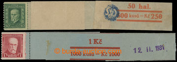 203959 - 1926-1930 Pof.204A, 260A, 2x svitková zaváděcí páska s 