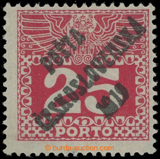 204099 -  Pof.69, Large numerals 25h red, type I.; exp. by Gilbert an