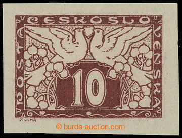204139 - 1919 Pof.S3N, Express stamp 10h brown, white paper; mint nev