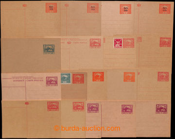 204165 - 1919-1920 CDV9,11, 15, 17, 19, 21, selection of 29 pcs of Un