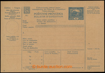 204174 - 1921 CPP14a, mezinárodní poštovní průvodka, Hradčany 1
