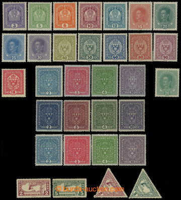 204357 - 1916-1918 mainly complete set Rakouských and Uherských for