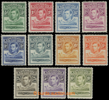 204398 - 1938 SG.18-28, Jiří V. - Nilský krokodýl 1/2P-10Sh; kat.