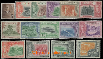 204406 - 1951 SG.120-134, George VI. - Country Motives, complete set 