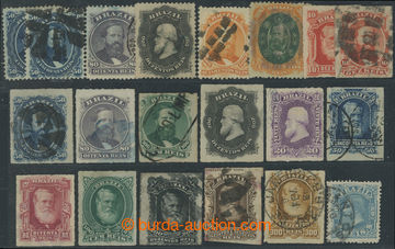 204561 - 1866-1881 selection of 20 classical stamp, for example. Mi.2