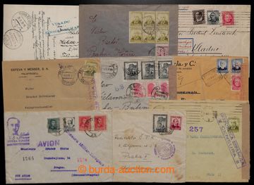 204674 - 1936-1938 SPAIN / INTERNATIONAL BRIGADES  comp. 9 pcs of ent