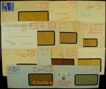 204682 - 1939-1945 selection of 30 pcs of entires with print postage 