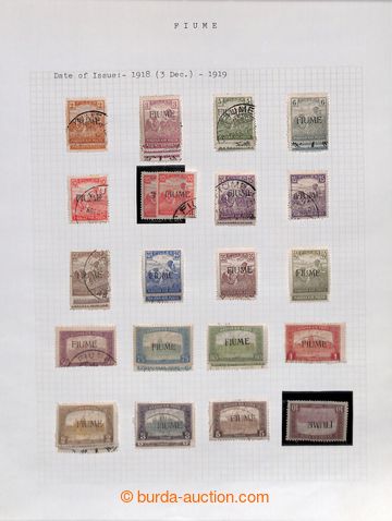 204696 - 1918-1924 [SBÍRKY]  sbírka na více jak 20 albových liste
