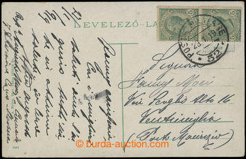 204717 - 1919 POSTA MILITARE 52, místopisná pohlednice zaslaná z N