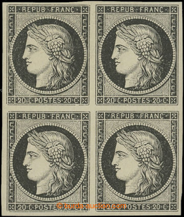 204776 - 1849 REPRINT Mi.3ND, issue from 1862 for Sir Rowlanda Hill, 