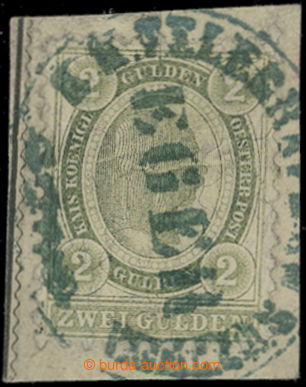 204798 - 1891 Ferch.68, FJ I. 2G zelená, na výstřižku s hezkým m