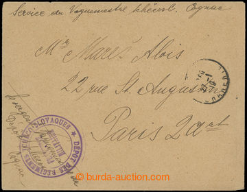 204832 - 1919 FRANCE / DÉPOT DES  RÉGIMENTS TCHÉCO-SLOVAQUES/ FRAN