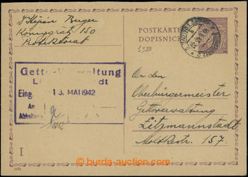 204895 - 1942 GHETTO LITZMANNSTADT  I. part from Bohemian and Moravia