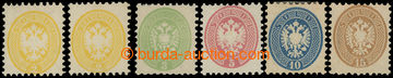 205031 - 1864 Mi.19-23, Orel 2So - 15So, kompletní série, hodnota 2