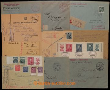 205091 - 1938 MOBILIZATION selection of 60 pcs of entires with postma