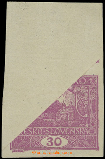 205184 -  Pof.13N, 30h světle fialová s výraznou složkou, tisk na