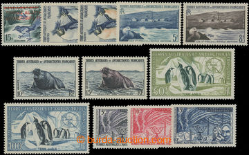 205247 - 1955-1957 Mi.1-12, selection of three sets + the first stamp