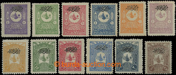 205305 - 1901-1905 Mi.94A-99A and 124C-129C; 5Pa-5Pia, two complete s