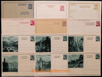 205327 - 1939-1945 selection 19 pcs of p.stat, i.a. picture p.stat, d