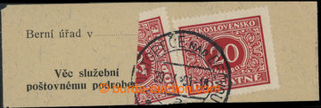 205367 - 1931 off. newspaper wrapper Official Matter postage liable f