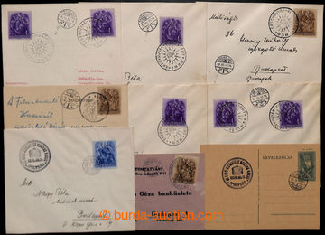 205511 - 1938 [COLLECTIONS]  selection of 34 pcs of philatelically in