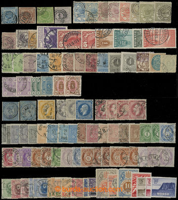 205574 - 1860-1930 SESTAVA / především klasických známek na 4 ka