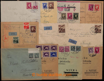 205581 - 1939-1943 [COLLECTIONS]  collection of ca. 30 pcs of entires