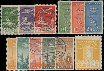205675 - 1929-1937 sestava sérií: Mi.143-145, 217-221 raz. + * Mi.1