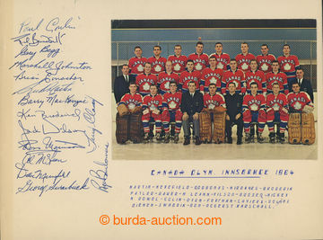 205908 - 1964 HOCKEY / CANADA REPREZENTACE / Summer Olympic Games INS