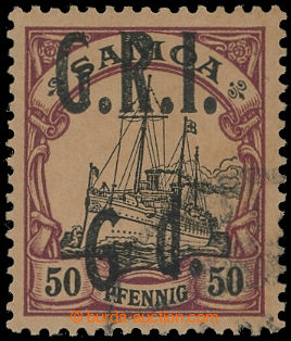 205919 - 1914 SG.108b, Císařská jachta 50Pf s převrácenou čísl