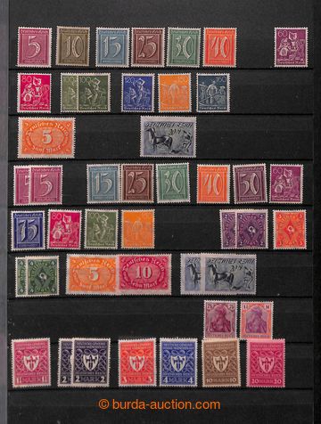205991 - 19012-1945 [SBÍRKY]  menší sbírka nepoužitých zn., obs
