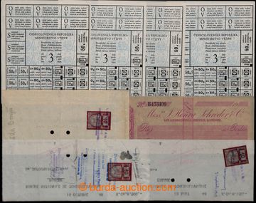 206002 - 1948-1950 RATION CARDS FOR CIZINCE, ŠEKY, PROTECTIVE ZNAČK