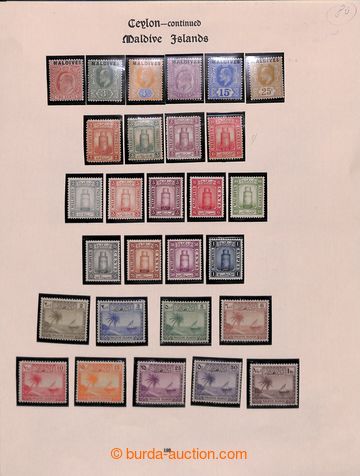 206083 - 1906-1962 [SBÍRKY]  sbírka na 5 listech, kompletní do rok