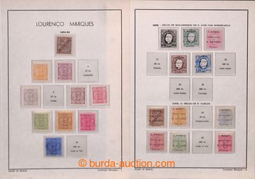 206086 - 1894-1921 [SBÍRKY]  LOURENCO MARQUES / stará sbírka na al